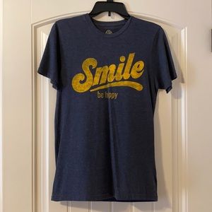 Smile Be Hippy Soft Tee Shirt
